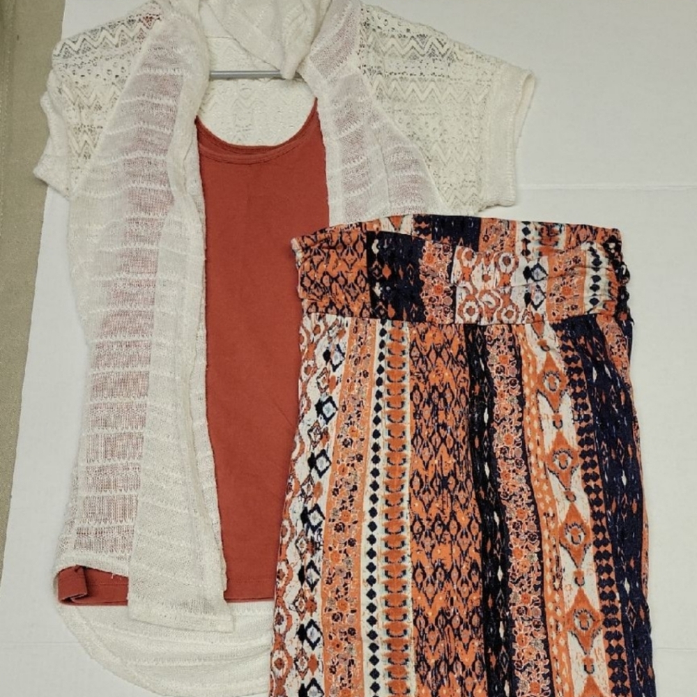 Maurices Burnt Orange Outfit